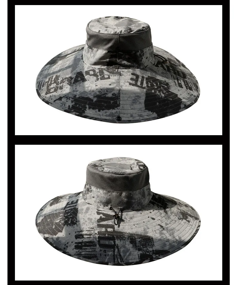 New Wide Brim Sun Hat - Foldable & UPF 50+ For Men & Women Outdoor Activities (Beach/Hiking/Fishing)_voghion.com