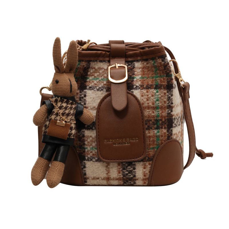 Women's Bag new autumn and winter fashion versatile retro women's shoulder crossbody handbag_voghion.com