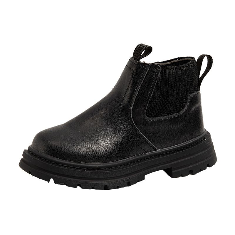 Short Autumn Winter Martin Soft Sole Princess New Children's Fashion Girls' Casual Low Tube Boots_voghion.com