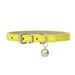 Pet Dog PU Leather Adjustable With Bell Cute Cat Puppy Collar Japanese Style_voghion.com