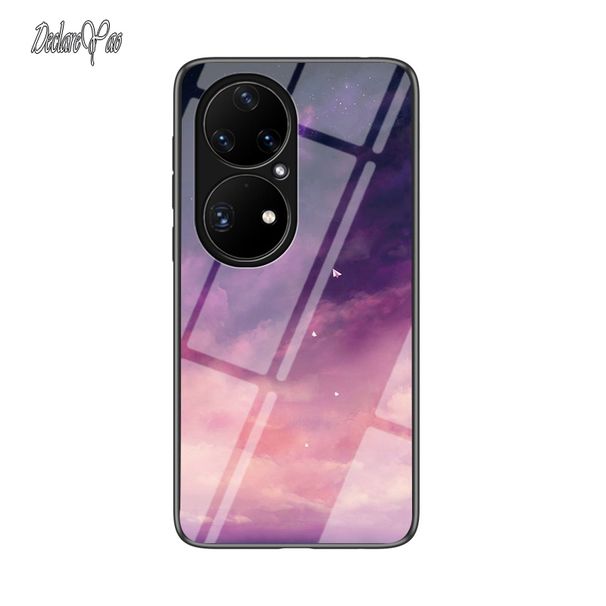 für P9 P10 P20 P30 P40 Lite Fall DECLAREYAO Luxus Hartspiegel Gehärtetes Glas Coque Für Huawei P9 P10 P20 P30 P40 P50 Pr_voghion.com