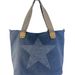 popular canvas printed five-pointed star rhinestone handbag shoulder bag_voghion.com