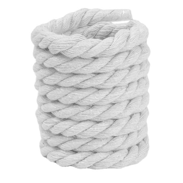 Grassetto cotone lino tessuto intrecciato lacci tinta unita scarpe in corda lacci uomo donna personalità alla moda kpop sport casual_voghion.com