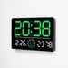 New Living Room Wall Simple Modern LED Digital Bluetooth Automatic Time Setting Electronic Clock 6667_voghion.com