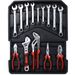 899pcs Home Repair Tool Set Kit For Men, Toolbox Storage Case With 4 Drawers, General Household Tool Kit With Rolling Tool Box, Tool Set Kit For Maintenance, Garden, Homeowner, Handyman ,silver Case_voghion.com