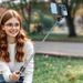 Bluetooth Remote Control Stick With Fill Light Portable Extendable Tripod Phone Live Streaming Selfie Device_voghion.com