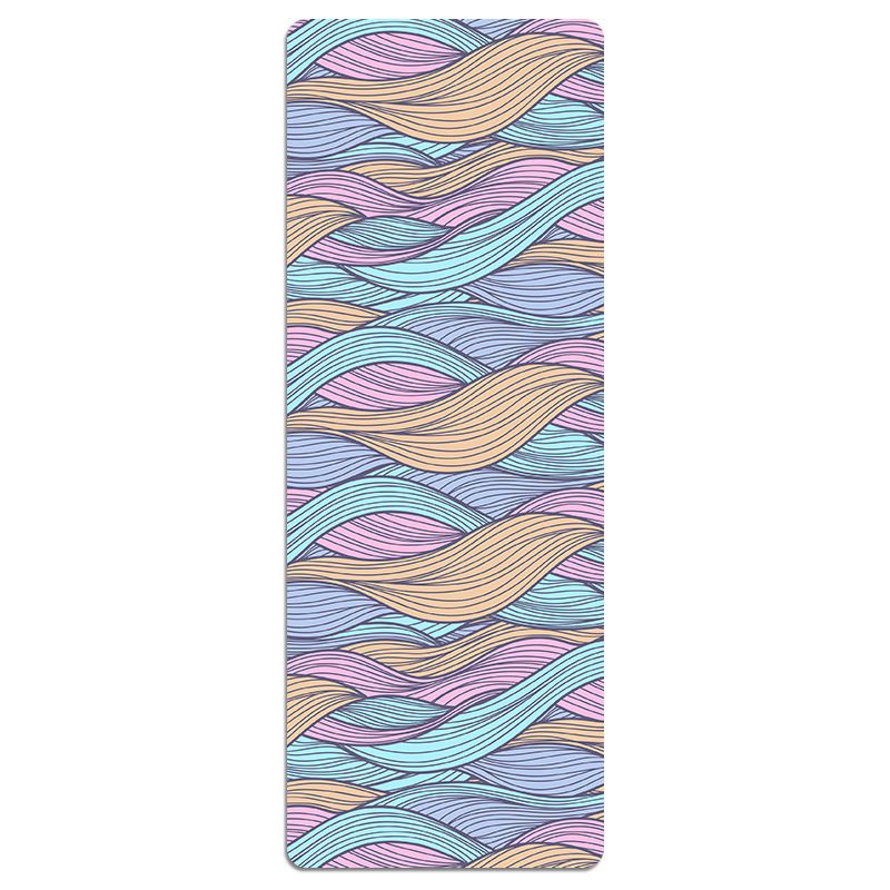 1.5mm Ultra Thin Suede Printed Yoga Mat Rubber Yoga Mat Skipping Rope Aerobics Non Slip Mat_voghion.com