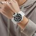 SANDA New Men's Watch Dual Screen Sport 50M Waterproof Digital Watch Quartz Watch Clock Relogio Masculino_voghion.com