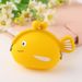 Nuevo y lindo monedero de silicona con forma de pez pequeño y creativo con diseño de dibujos animados, estuche portátil para auriculares y llavero._voghion.com