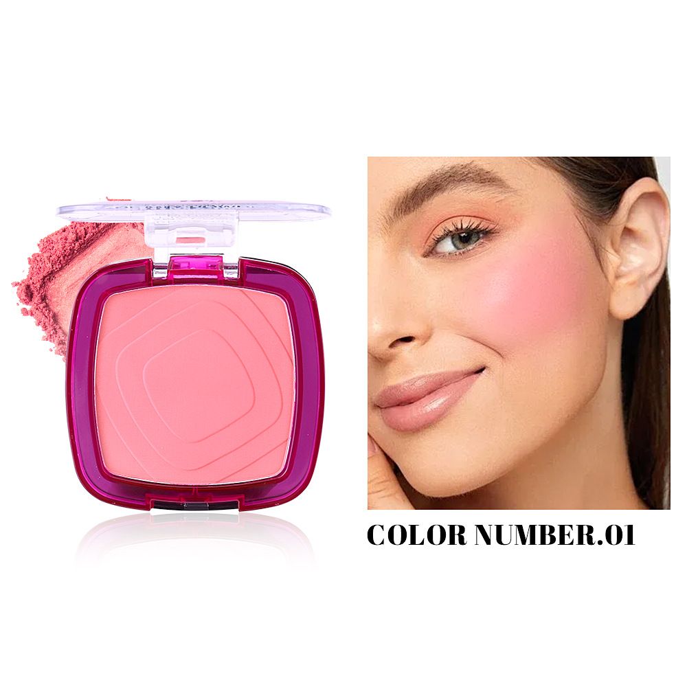 Single Color Blush, Four Color Natural Modification, Easy To Color Matte Rouge Blush_voghion.com