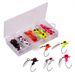Jig Head Set Soft Bait Weighted Anti-Hooking Lure Hook 1.4g 1.6g 3g Vishaken 25 stuks verpakking_voghion.com