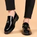 Men Business Dress Casual Fashion Elegant Formal ShoesSlipon Evening Loafers Party Tassel Leather Shoes Wedding 240614_voghion.com
