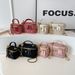 New trendy and niche single shoulder crossbody this year, women's fragrance box bag, woolen chain small square bag_voghion.com