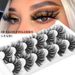 8D Falsche wimpern pflanzung pfropfen Wimpern Großhandel curl dick 6 pairs_voghion.com