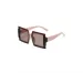 6158 fashion large Frame Sunglasses Women's net Red Street Photo square sunglasses_voghion.com