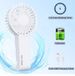 Hand Held Fan,Powerful Strong Desk Fan With USB Rechargeable Battery_voghion.com