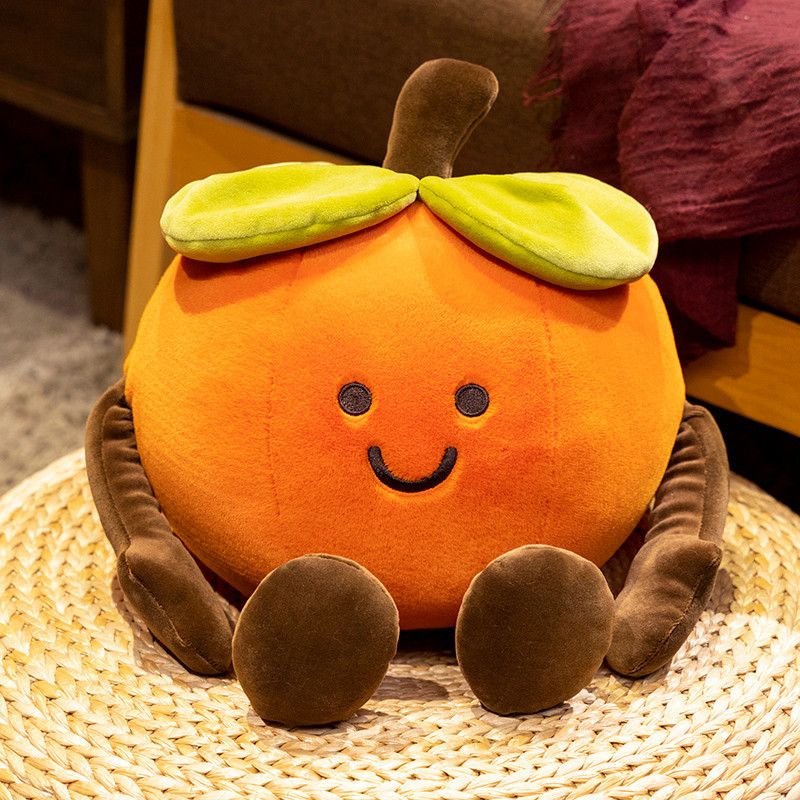 Animale de pluș umplute Păpușă Jellycat Peanut Doll Good Things Happen Persimmon Doll Simulare Arahide Curki Jucărie de plus_voghion.com