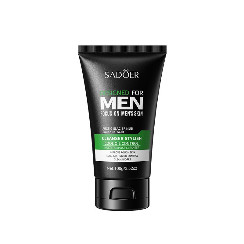 SADOER Multi-Effect Cleanser Oil Control Acne Cleansing Facial Men's Facial Cleanser Purifying And Controlling Oil, Moisturizing And Hydrating,_voghion.com
