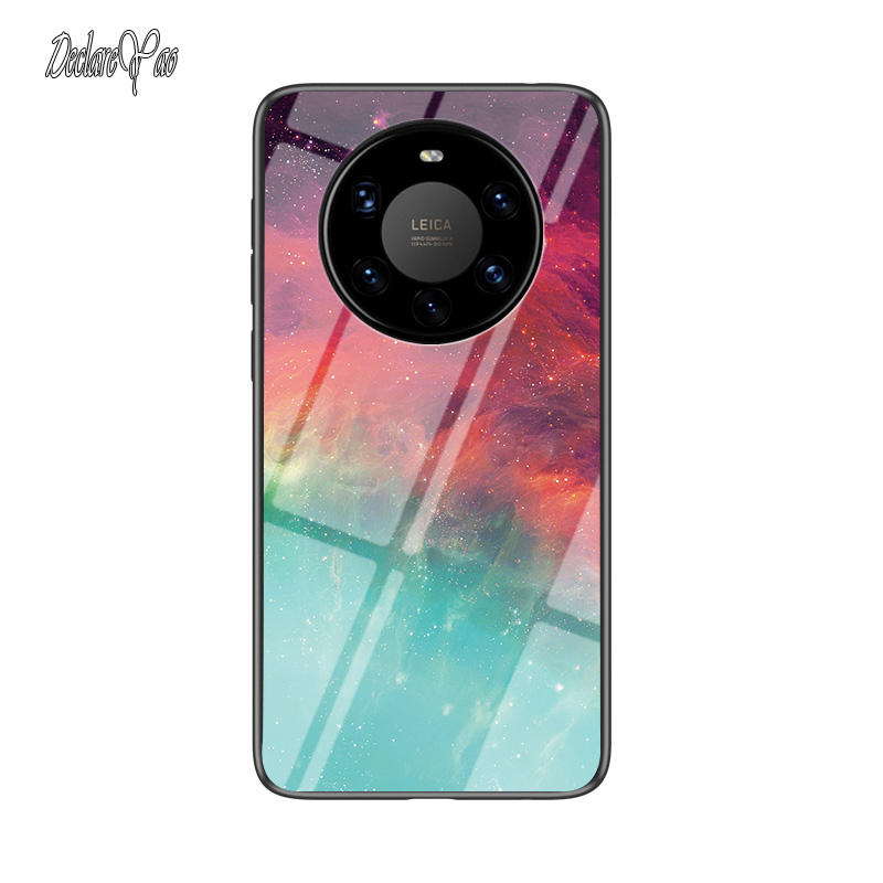 Mate 40 RS Glashülle DECLAREYAO Luxus-Hartspiegelhülle aus gehärtetem Glas für Huawei Mate 9 10 20 30 40 Pro+ 10 20 Lite C_voghion.com