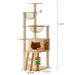 Cat Climber Cat Nest Cat Scratch Board Cat Tree Cat Supplies Pet Cat Toys Space Capsule_voghion.com