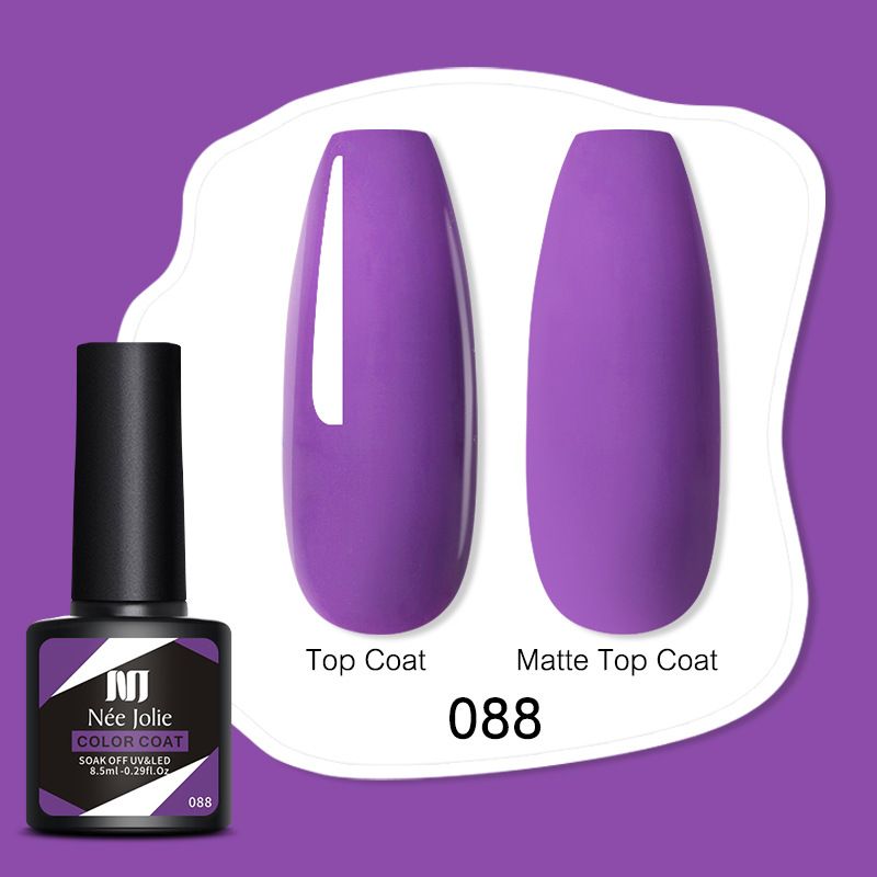 Nee Jolie Newest Gel Polish Set - Multicolor Glitter Soak-off UV/LED Shellac For Salons - High Shine Long-Lasting_voghion.com