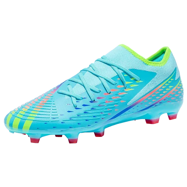 High Quality Mens Shoes TF/FG Training Football Sneakers Ultralight Non-Slip Turf Soccer Cleats Chuteira Campo_voghion.com