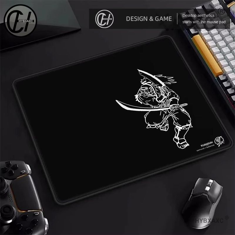 Tappetino da gioco professionale Kurosun Samurai Gaming Pad Game Ultrafine Surface Balance Mouse 45x40CM E-Sports Mousepad Desk Mat_voghion.com