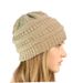 Women's Knitted Brimless Warm Solid Top, Autumn And Winter Set Hat, Skiing Skull Hat Without Lining_voghion.com