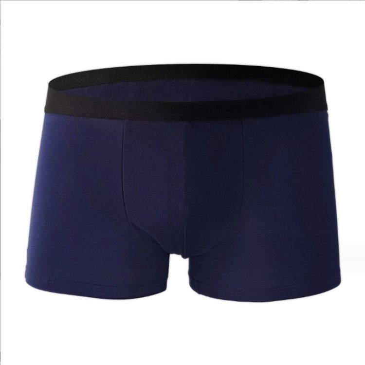 Intimo da uomo in seta di latte, boxer da uomo di grandi dimensioni, slip boxer traspiranti, vita media, intimo per adolescenti_voghion.com