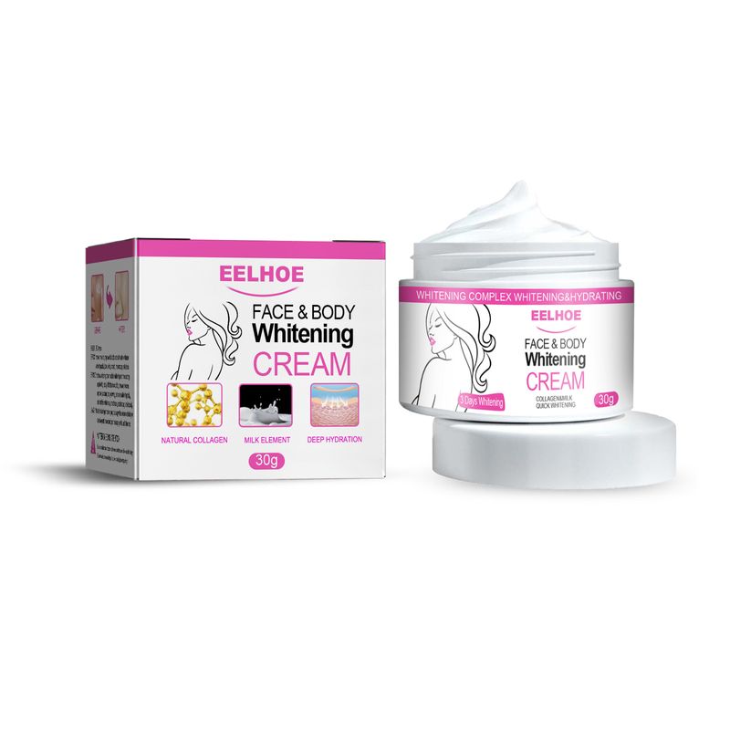 EELHOE Skincare mitrinošs, barojošs, atdzīvinošs, balinošs un ķermeņa losjons ar melanīnu samazinošu ādas kopšanas krēmu_voghion.com
