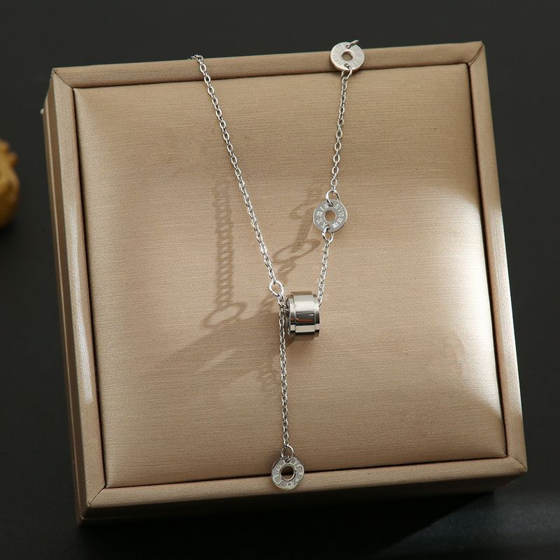 Live Small Waist All-Purpose Titanium Steel Necklace For Women, Gold Non-Fading Jewelry, Versatile High-End Jewelry_voghion.com