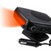 Riscaldatore elettrico 12V/24V 200W Coog 2 IN 1 portatile per auto, ventilatore per parabrezza, sbrinatore per auto, camion_voghion.com