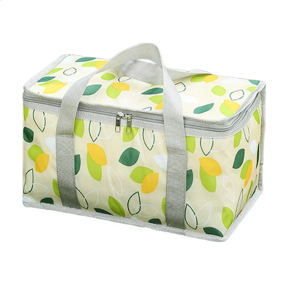 Outdoor Thick Insulated Lunch Handbag Large Capacity Camping Storage Bag Waterproof Picnic Refrigerator 250318l_voghion.com
