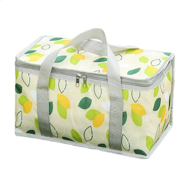 Outdoor Thick Insulated Lunch Handbag Large Capacity Camping Storage Bag Waterproof Picnic Refrigerator 250318l_voghion.com