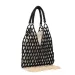 Summer Braided Bead Purse Handbags Solid Color Hollow-out Woven Tote Female Travel Fringe Beach Reticulate Netted Canvas_voghion.com