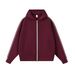 Men's Clothing Heavyweight 400GSM Liquid Cotton Zip-Up Hoodie - Oversized Unisex Pullover With Side Pockets, Streetwear Casual Jacket_voghion.com