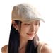 American Style Forward Cap Large Head Circumference Face Slimming French Beret Women's 2025 New Spring Artist Hat_voghion.com
