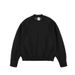 Men's Heavyweight Crewneck Sweatshirt – Oversized Streetwear Pullover In Black/Grey/Navy | Unisex Minimalist Essential (M-2XL)_voghion.com