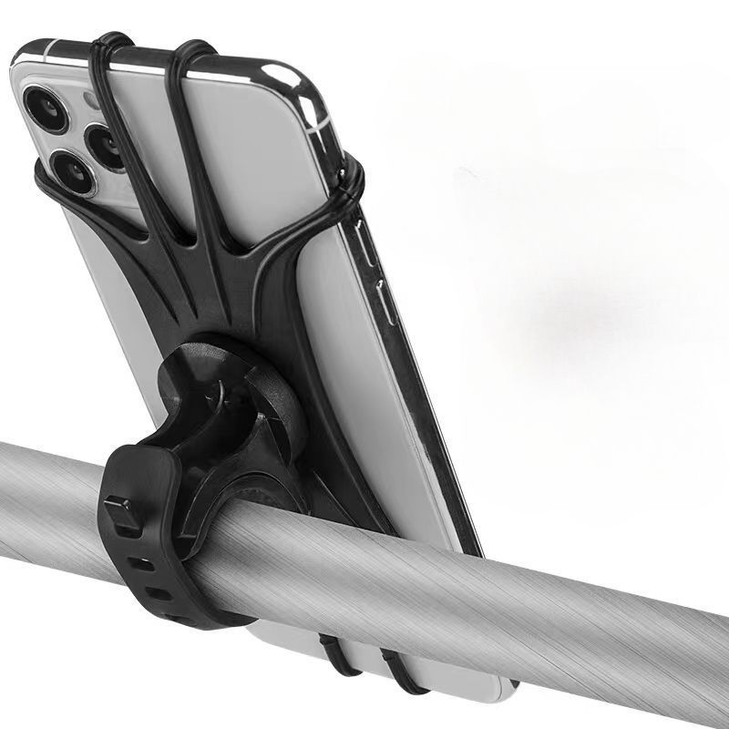 Multifunctional Silicone Bicycle Holder Electric Battery Motorcycle Shared Bike Navigation Riding Phone Stand_voghion.com