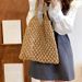 (Inclusa borsa interna) Borsa a mano da donna estiva in rete a rete intrecciata in corda di cotone, casual e per le vacanze_voghion.com