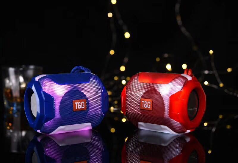 New TG162 Colorful Light Handheld Wireless Bluetooth Outdoor Card Insertion Subwoofer Creative Gift Mini Speaker_voghion.com