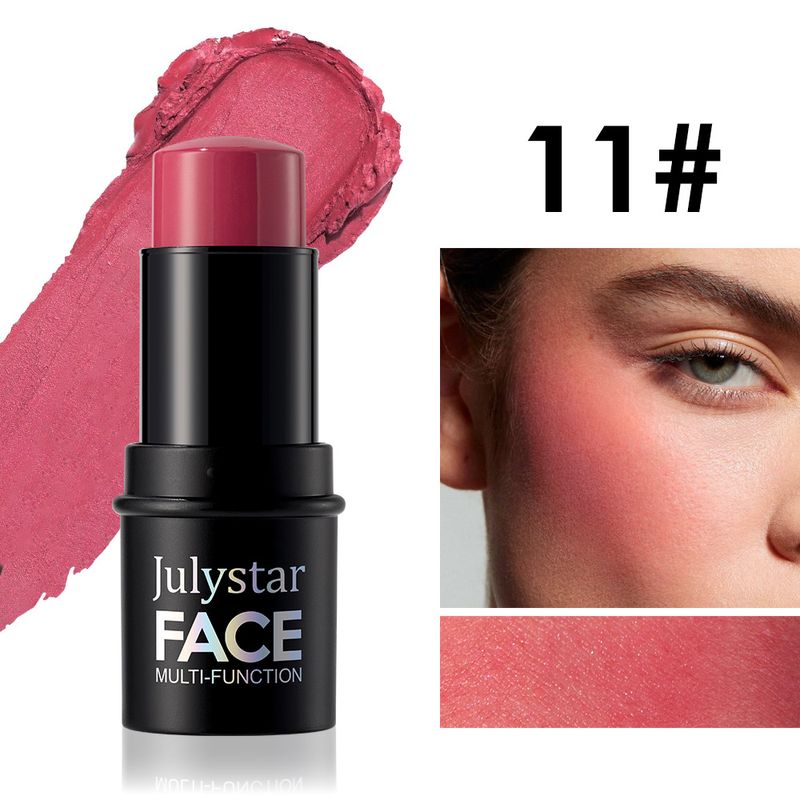 Julystar Multi-Functional Contour Stick - 3-in-1 Face Highlighter, Bronzer & Blush Cream For 3D Sculpting & Natural Glow_voghion.com