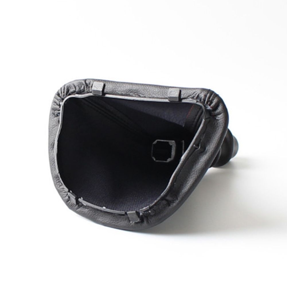 Anpassad växelspaksknopp, växelspakshandtag, damaskskydd för Mercedes Vito W639 2003 2010 svart_voghion.com