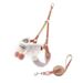 Double Leash For Dogs Cherry By PawParty Store_voghion.com