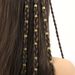 40 - Piece European And American Best - Selling DIY Wig Dreadlock Accessories, Hollow - Geometric Colorful Braid Hair Clips_voghion.com