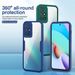 360 viskas įskaičiuota korpusas, skirtas Xiaomi Redmi 10 dėklui, atsparus smūgiams dangtelis Redmi10 6,5" 21061119AG 21061119DG Šoninė plėvelė_voghion.com