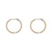 Korean New Fried Dough Twists Ring Women's Advanced Simple Temperament Mini Earbone Studs Earrings_voghion.com