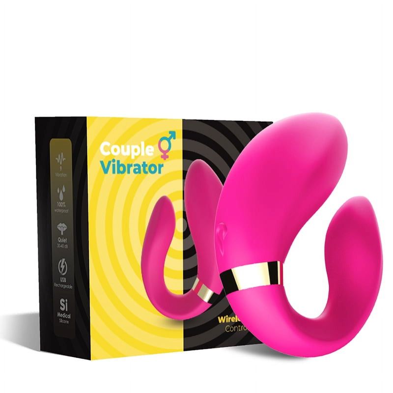 Imimi uzlādējams klitora G-punkta vibrators pāriem ar 9 spēcīgām vibrācijām, tālvadības pults G-punkta klitora stimulatora seksa rotaļlieta_voghion.com