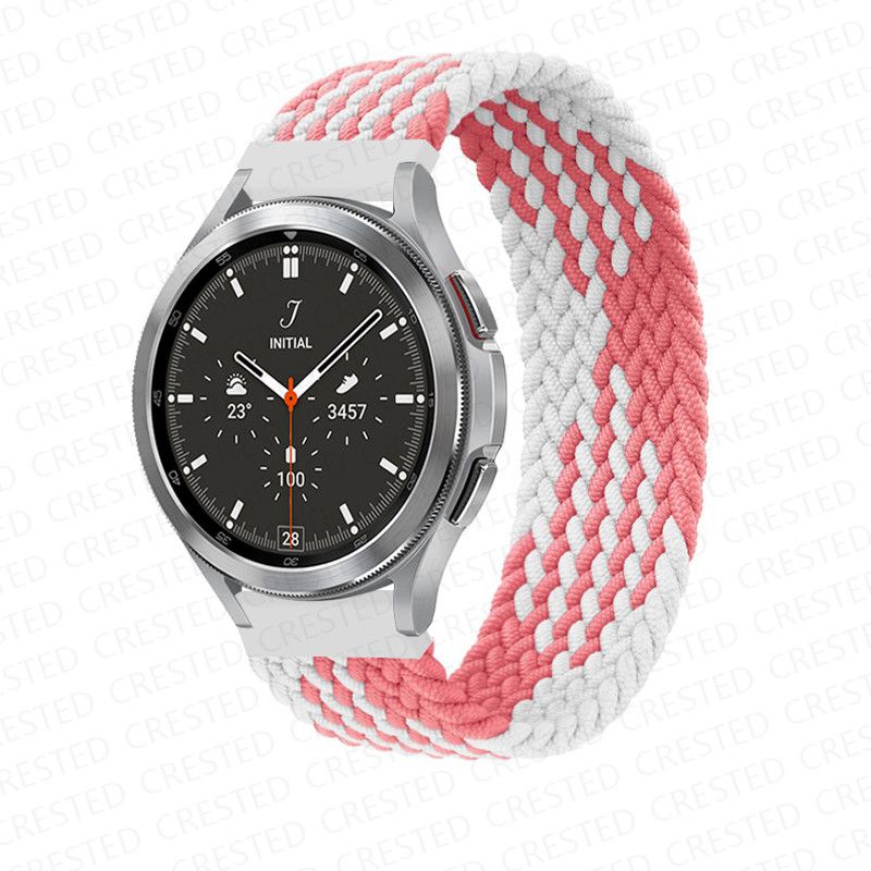 Braided Solo Loop band for Samsung Galaxy watch 5/4 44mm 40mm/4 classic 42 46mm Watchband 22 20mm correa Galaxy 5 pro 45mm strap_voghion.com