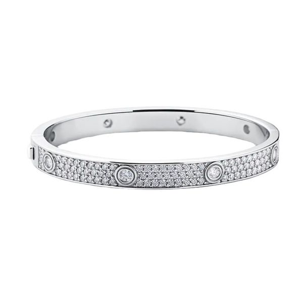 Bracciale a stella in argento Moissanite, coppia, bracciale pieno di diamanti di alta qualità, alla moda, tutto abbinato_voghion.com